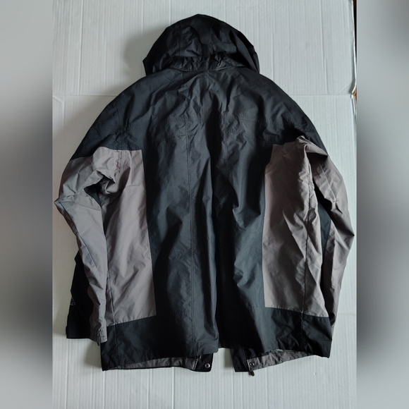 Columbia Interchange Bugaboo Omnitech Men's Jacket Large Black Gray Gorpcore - Picture 10 of 16